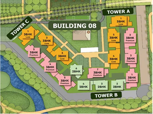 Godrej MSR City community layout preview