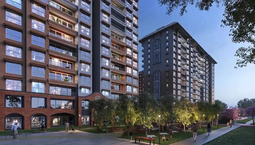 Godrej MSR City residential buildings — artistic impression
